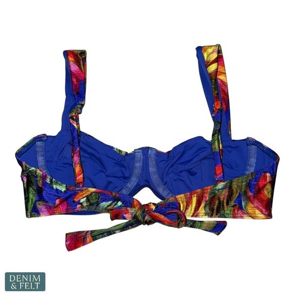 Farm Rio Banana Mix Bikini Set S Top M Bottom Tropical Print Colorful NEW/NWT - Picture 10 of 16